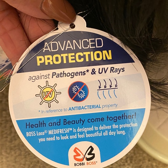 Sleek Black Women's Wig - Picture 2 of 4